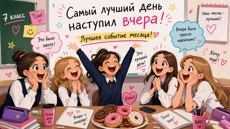 Сочинение на заданную тему. Лучший день октября, фото 1